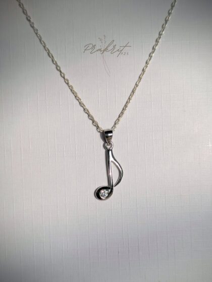 Zircon Music Pendant