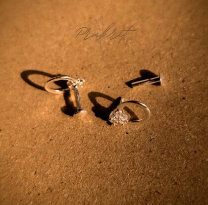 round zircon stud earrings for women with crystal stones classic minimalist jewelry